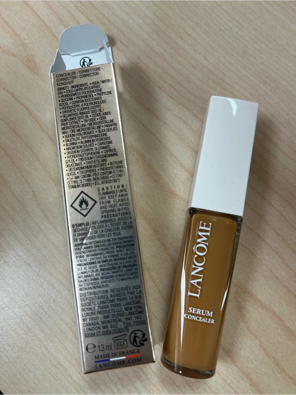 Lancome Teint Idole Ultra Wear Care & Glow Serum Concealer ~0.43 fl oz 405W